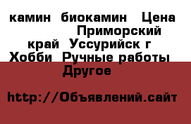камин  биокамин › Цена ­ 14 000 - Приморский край, Уссурийск г. Хобби. Ручные работы » Другое   